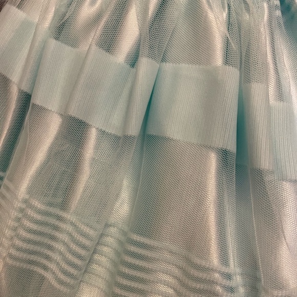 Nanette - soft mint colored dress for girls. - Picture 13 of 13